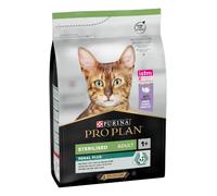 Alimento para gatos adultos esterilizados Pro Plan Cat Renal Plus con pavo y arroz | 10 kg
