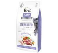 Comida para gato Brit Care Grain-Free Sterilized Weight Control Adulto Pavo Pato 400 g