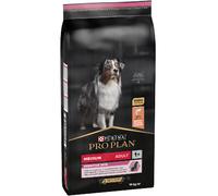 Alimento para perros adultos medianos Pro Plan con piel sensible, salmón | 14 kg