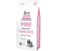 Alimento para perros Brit Care Dog Mini Yorkshire sin cereales | Salmón y atún | 400 g
