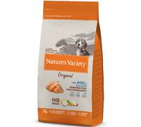 Alimento para perros Nature's Variety Dog Original sin cereales, salmón, para jóvenes | 2 kg