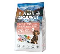 Alimento semihúmedo de salmón y Pavo para Perros Fresh Mini - Arquivet - Pienso para Perro 2,5kg.