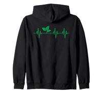 Alimento Vegano de nutrición a Base de Plantas Lifeline Heartbeat Sudadera con Capucha