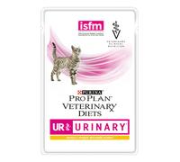 Alimento Veterinario Húmedo PPVD Feline UR - Pollo Urinario | Húmedo (Bolsa) | Caja de 10 Sobres de 85 g