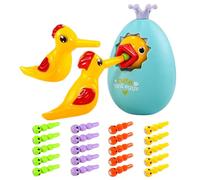 Alimentos de juego de pájaros para niños pequeños - Magnetic Toy Catch versos para niños, habilidades motoras finas Juegos Niños Niñas Maternal Travel