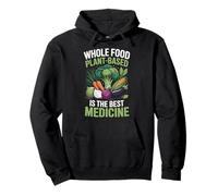 Alimentos integrales a base de plantas es el mejor dietista medicinal Sudadera con Capucha