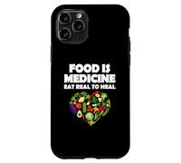 Alimentos Medicina Comer Real Para Sanar Vegetariano Carcasa para iPhone 11 Pro