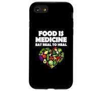 Alimentos Medicina Comer Real Para Sanar Vegetariano Carcasa para iPhone SE (2020) / 7 / 8