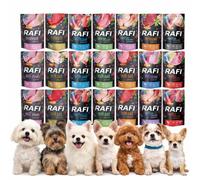 ALIMENTOS MOJOS PARA PERROS VALLEY DE RAFI ADULT SIN CEREALES Mezcla de Sabores 24 x 500 G