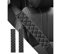 ALIMRVO 2 Piezas Almohadilla Cinturon Coche para Dacia Sandero 3/Sandero Stepway III 2021-2023 2024, Anti-Rozaduras Protector Cinturon Coche Niños Hombre Mujer