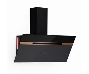 Alina Smart 90cm 689m³/h Campana Decorativa Negro
