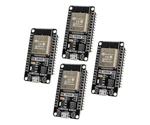 Alinan 4pcs ESP32 ESP-32S WiFi Módulo Desarrollo Junta NodeMCU ESP32S Microcontrolador Procesador Chip Integrado CP2102