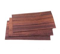 Alincov - Chapa de repuesto para guitarra en madera de palisandro, chapa de repuesto para la cabeza (3 unidades)