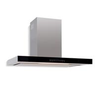Alinea 90cm 555m³/h Campana Extractora de Pared Plata/Negro