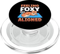 Alineación de los Chakras - Zorro PopSockets PopGrip para MagSafe