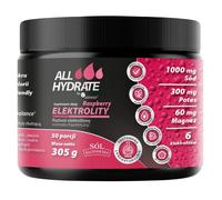 Aliness ALLHydrate Electrolitos, Frambuesa - 305 g