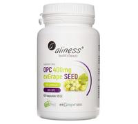 Aliness OPC exGrape SEED ® Extracto de semilla de uva 400 mg - 100 Cápsulas Vegetales