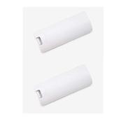Aliotech - Juego de 2 carcasas de repuesto para puerta trasera de Nintendo Wii (blanco)
