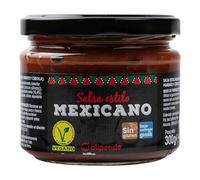 Alipende Salsa Estilo Mexicano con Tomate, Pimiento y Cebolla, Sin Gluten, Vegana, Bajo Contenido en Grasa, 300g