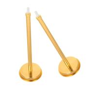 Alipis 1 Juego Accesorios para Encender Velas Porta Utensilios para Estufa Babero Impermeable Manguera Estufa A Prueba De Viento Absorbente Cucharilla Golden Hilo De Algodón 2 Piezas