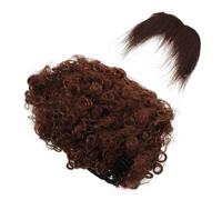 Alipis 1 Juego Peluca y Bigote de Pirata para Cosplay Accesorios de Disfraz de Halloween de Peluca y Barba Falsas para Fiestas Temáticas