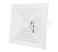 Alipis 1 juego Ventilador Extractor de Techo Silencioso para Cocina y Baño Diseño Elegante Consumo Energético Ventilación de Aire con Panel Tubería Incluida