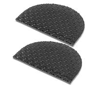 Alipis 1 Par único subsidio de reparación accesorios para zapatos almohadillas de tracción para zapatos salvatacones protector de de goma de zapatillas caucho Black
