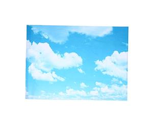 Alipis 1 Pc Paño De Fondo De Cielo Azul Tapiz Mantel De Nubes Fondo De Fotografía De Cielo Telón De Fondo De La Foto del Cielo Fondo De Tela Fondo De Nubes Niño Retrato (poliéster) Moda