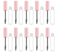 Alipis 10 Botellas de 10 Ml para Rímel Recargable de Plástico Rosa, Tubos Vacíos para Pestañas con Capacidad para Almacenar Crema, Paquete de 10 Unidades Ideales para Maquillaje