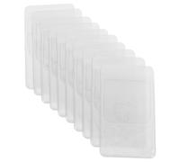 Alipis 10 Fundas Protectoras de Bolsillo para Bolígrafos de PVC Transparentes Base, Organizador para Enfermeras y Médicos, Estuche Multiuso para Bolígrafos, Protección
