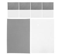 Alipis 10 Hojas Malla para Ojos Cosplay PVC para y Disfraces Animales Resistentes y Fáciles de Cortar Tela de Malla para Manualidades y Props Furry Suministros para Ojos de Fursuit y