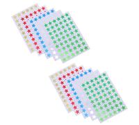 Alipis 10 Hojas Pegatinas Mini Estrellas Autoadhesivas para Seguimiento de Objetivos y Motivación de Stickers para Planificadores y Aula Refuerzo de Conducta y Progreso Hábitos