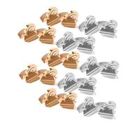 Alipis 10 Pares De Hebillas para Sujetar Cortinas Cierres Magnéticos para Cortinas Botones Magnéticos para Bolsos Hebillas Magnéticas Imanes De Ducha