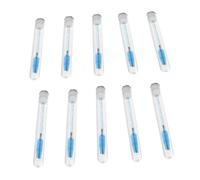 Alipis 10 Piezas Cepillos Desechables para Pestañas Peine para Pestañas Rímel Herramienta de Maquillaje Tubería Transparente Pinceles de Maquillaje para Cejas