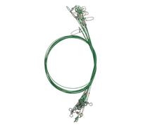 Alipis 10 Piezas Líderes de Pesca Acero Inoxidable Cables Resistentes para Agua Salada y Dulce con Giratorios Línea Pesca Pesada para Captura Grandes Peces y Equipo Profesional