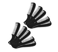 Alipis 10 piezas Peine para Barba y Bigote Portátil Antideslizante para Hombres Cuidado Facial y Peinado Fácil de Usar Regalo Práctico