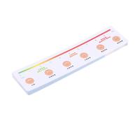 Alipis 10 Piezas Regla de Escala Analógica Visual para Medición del Dolor, Portátil de Fácil Interpretación, Escala de Intensidad del Dolor del 0 al 10 para Evaluación Clínica y