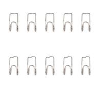 Alipis 10 piezas Resortes de Válvula de Drenaje para Trompeta Accesorios Resistentes de Hierro Negro Fáciles de Instalar y Reemplazar Componentes para Llaves Watergate y Repuestos de