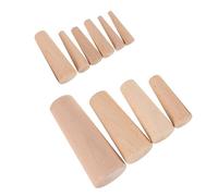 Alipis 10 Piezas Tapón de Drenaje para Barco Tapones de Emergencia para Barco de Madera Cónicos Portátiles para Evitar Filtraciones de Agua y Kayak