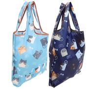 Alipis 10 Uds Bolsa De Gato Bolso De Supermercado Bolso De Compras Bolsa De Compras Bolsa De Supermercado Bolsa De Almacenamiento Oxford Bolso Portátil Bolso De Compras Bolso De Compras