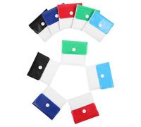 Alipis 10 Unidades Bolsas Portátiles para Ceniza con Sellado Antifugas Estuche Reutilizable Ignífugo de Aluminio para Desecho de Cigarrillos al Aire para Viajes y Uso Coche