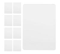 Alipis 100 Hojas de Láminas para Plastificar Fotos de Pvc Transparente Excelente Claridad y Rendimiento Protector para Uso en Oficina y Hogar