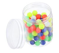 Alipis 100 Piezas Bolas de plástico de colores favores de cumpleaños contando cuentas bolas a granel favor de la fiesta de cumpleaños de los favores de fiesta para el plastico