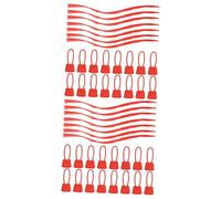 Alipis 100 Piezas Bolsa de Compras de Frutas Bolsas de de Malla Bolsas de Malla Neta Bolsas de Frutas y Verduras Compras netas Bolsas de plástico Bolsas de Red Mesh Bag Rojo