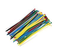 Alipis 100 Piezas Bridas de Nylon Reutilizables con Cierre Rápido para Gestión de Cables Correas Ajustables para Oficina Hogar Jardín y Taller Pack de Unidades
