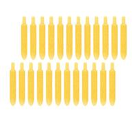 Alipis 100 Puntas de Repuesto Prácticas para Rotuladores de Pintura Acrílica, Punta de 29.6mm en Fibra Química de Poliéster, Accesorio para Bolígrafos de Pintura