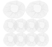 Alipis 100 Unidades Redes de Malla de Nailon Desechables para Cabello, Diseño y Desechable, Gorros Protectores para Uso en Cocina y Hogar (color Blanco)