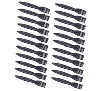 Alipis 100piezas Cepillo Limpiador De Maquinilla De Afeitar Cepillo Para Afeitadora Eléctrica Plumero Para Maquinilla De Afeitar Pequeño Para Uso Diario Casa o Barbería