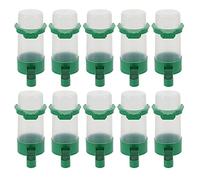 Alipis 10Pcs Dispensador De Agua De Pájaros De Plástico Comedero para Loros De Pájaros Agua Contenedor De Copa De Bebida para para Jaula (Verde)