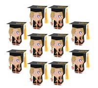 Alipis 10piezas Cajas De Dulces Graduación Gorro Doctora Cajas De Almacenamiento De